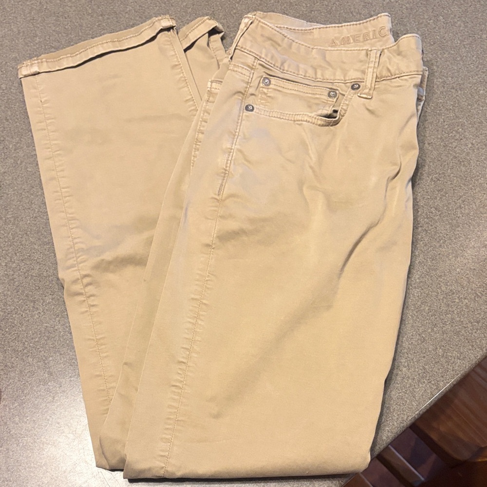 American Eagle Outfitters Tan Chinos for Men